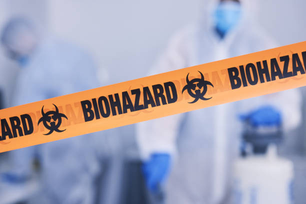 Professional Biohazard technician working in Hecker, IL